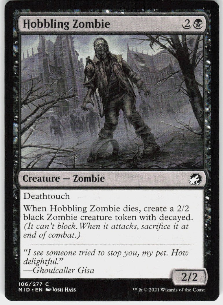 Hobbling Zombie #106 NM