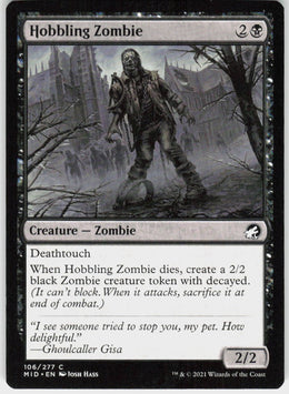 Hobbling Zombie #106 NM