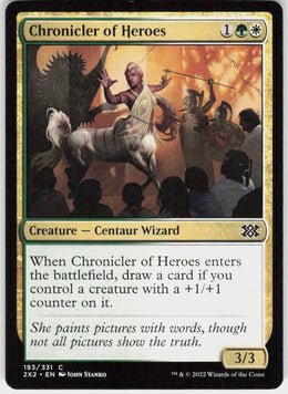 Chronicler of Heroes #193 NM