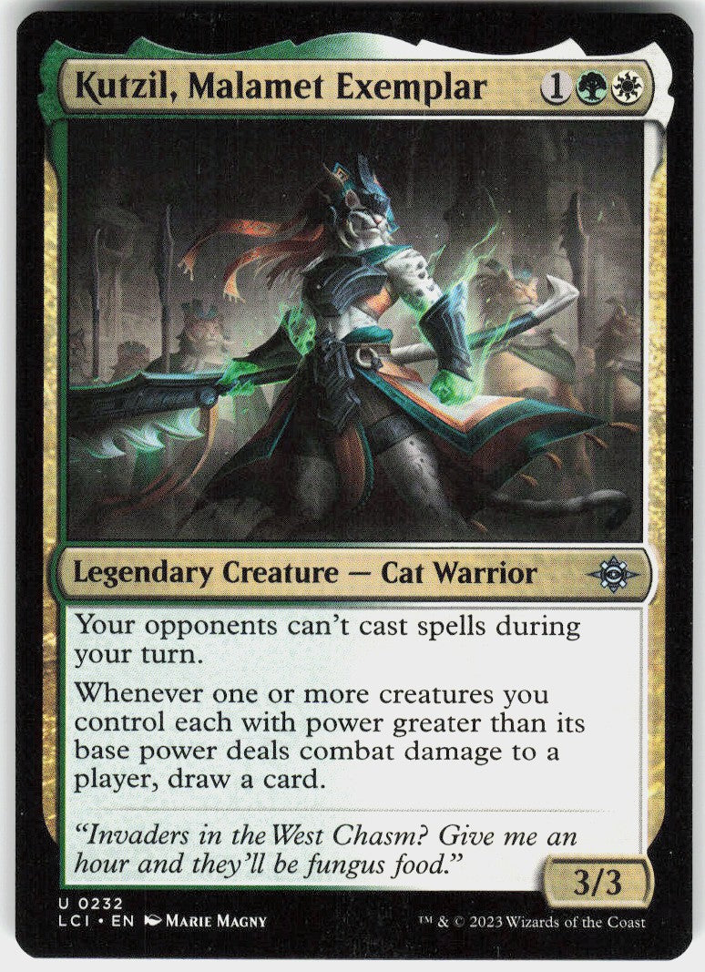 Kutzil, Malamet Exemplar #232 NM