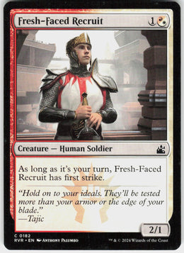 Fresh-Faced Recruit #182 NM