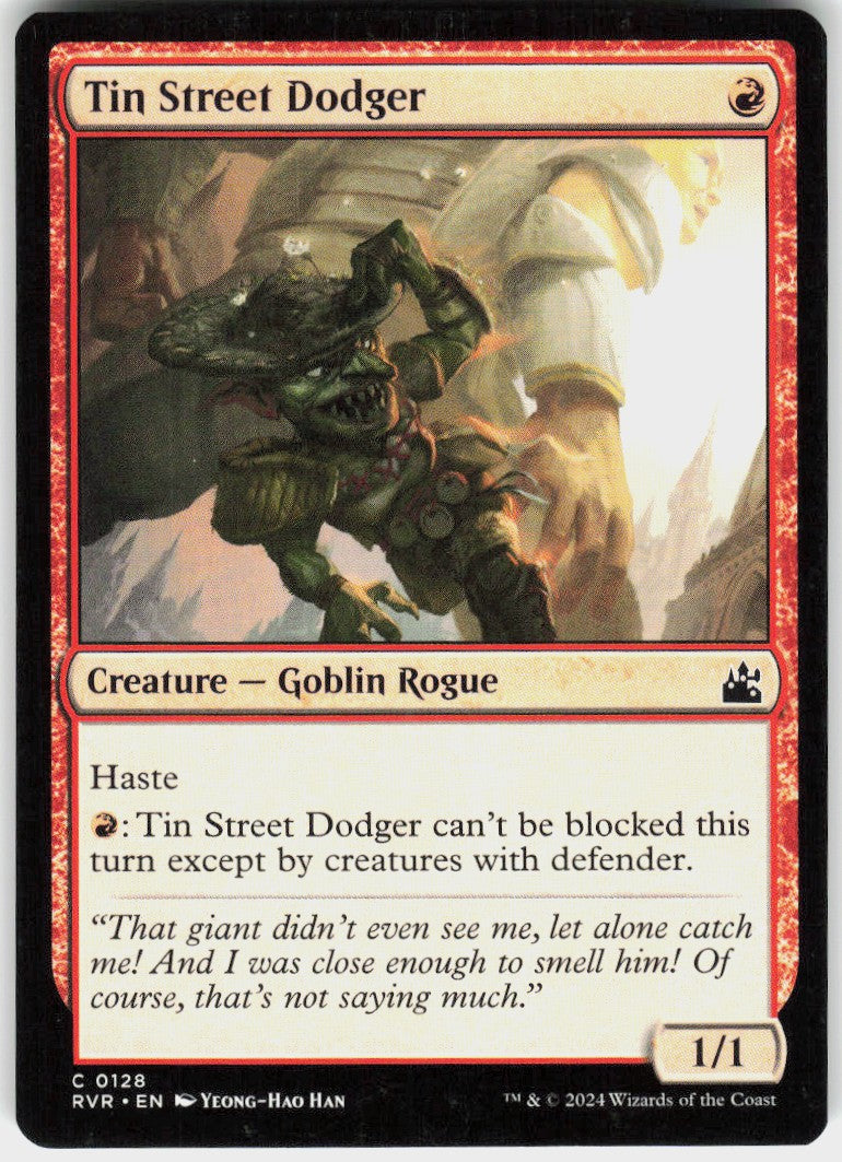 Tin Street Dodger #128 NM
