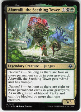 Akawalli, the Seething Tower #220 NM
