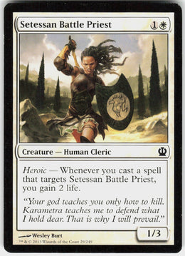 Setessan Battle Priest #29 NM