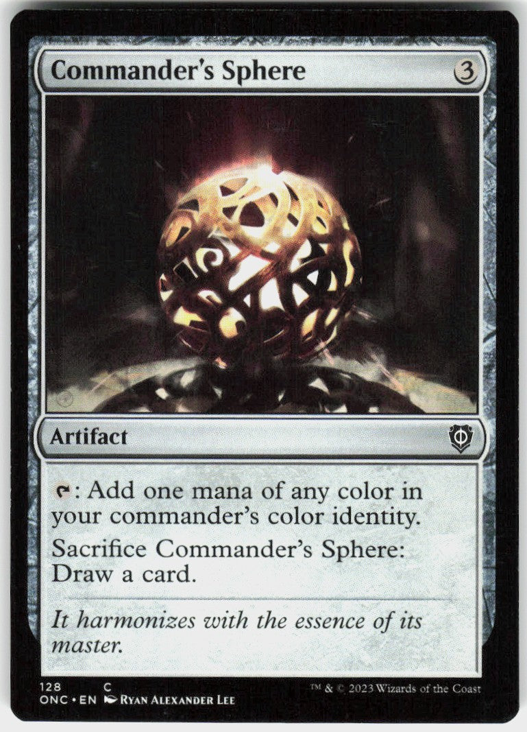 Commander's Sphere #128 NM