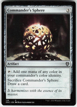 Commander's Sphere #128 NM
