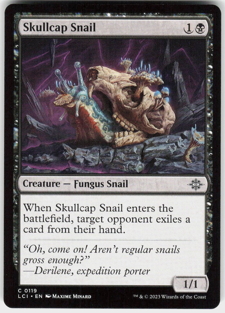 Skullcap Snail #119 NM