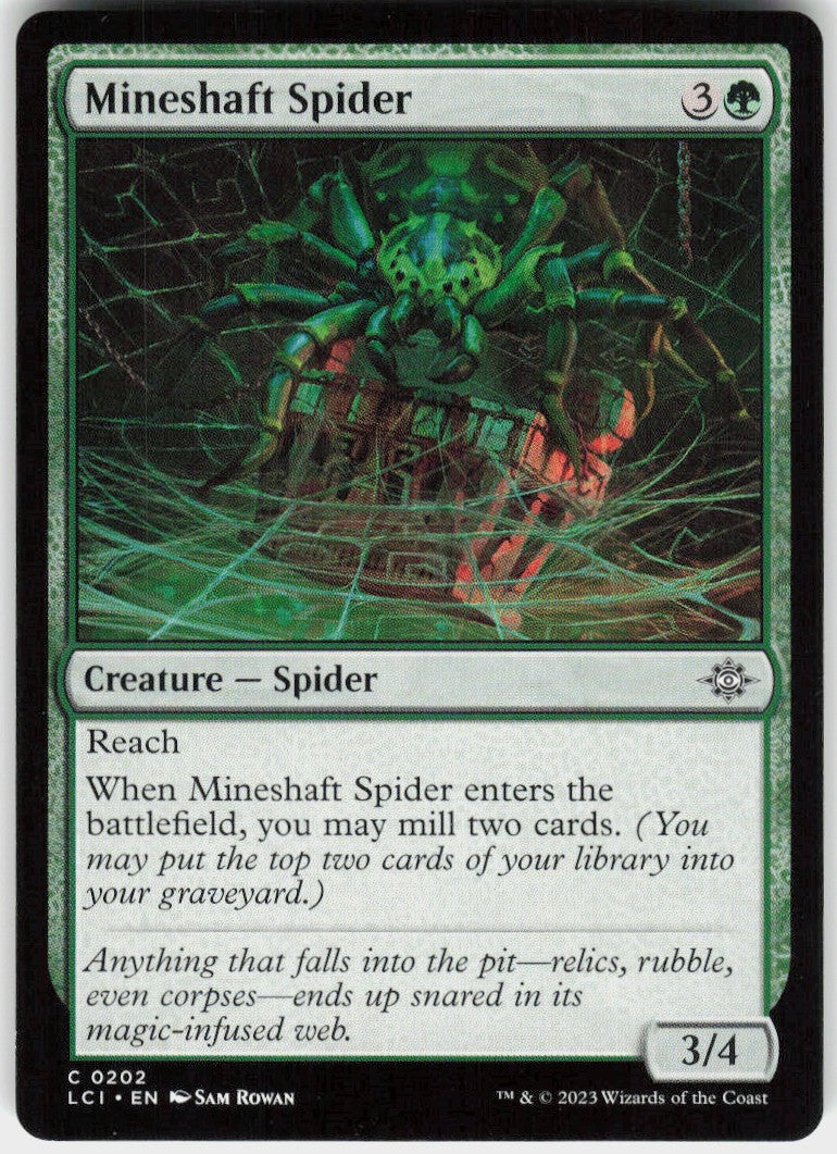 Mineshaft Spider #202 NM