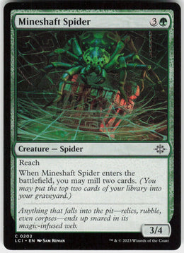 Mineshaft Spider #202 NM