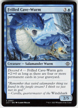 Frilled Cave-Wurm #57 NM