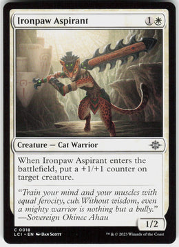 Ironpaw Aspirant #18 NM