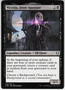 Viconia, Drow Apostate #156 NM