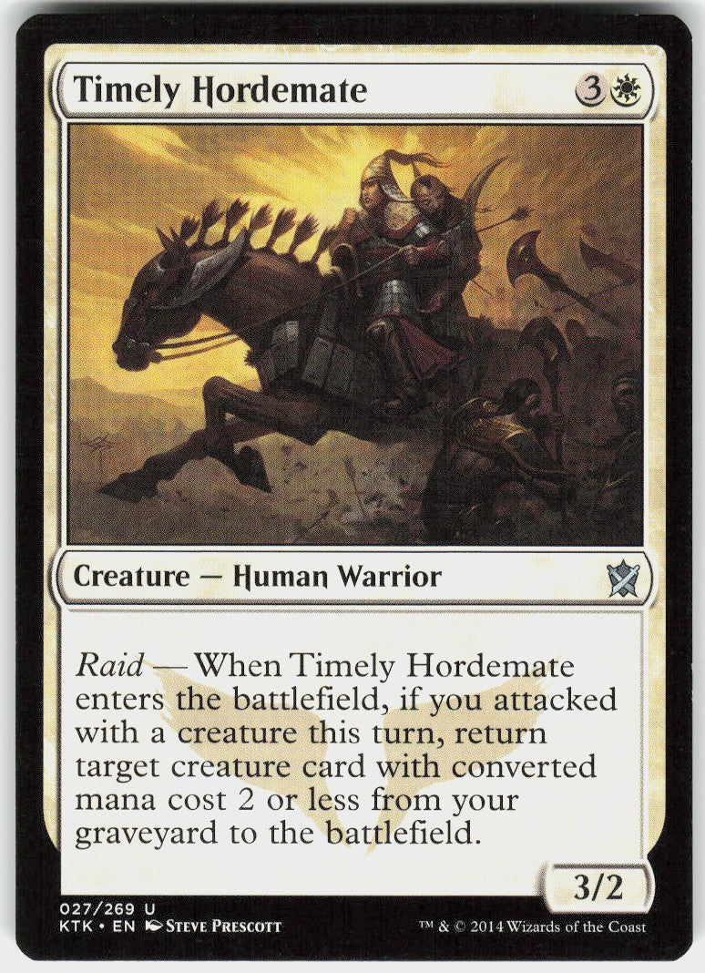 Timely Hordemate #27 NM