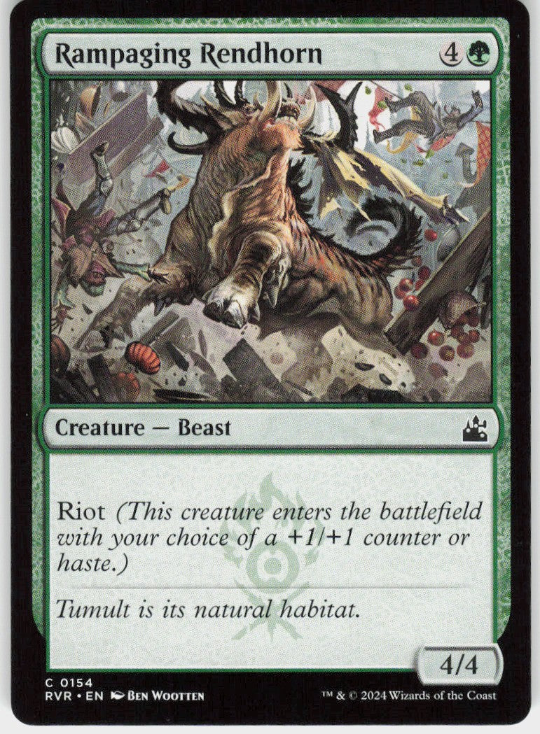 Rampaging Rendhorn #154 NM