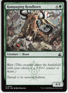 Rampaging Rendhorn #154 NM