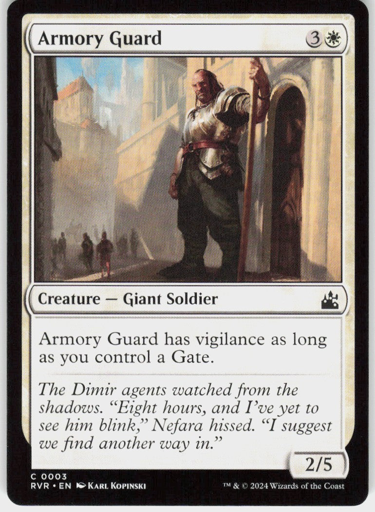 Armory Guard #3 NM