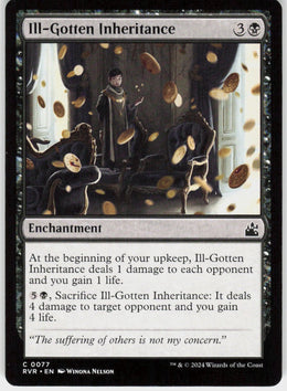 Ill-Gotten Inheritance #77 NM