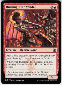Burning-Tree Vandal #105 NM