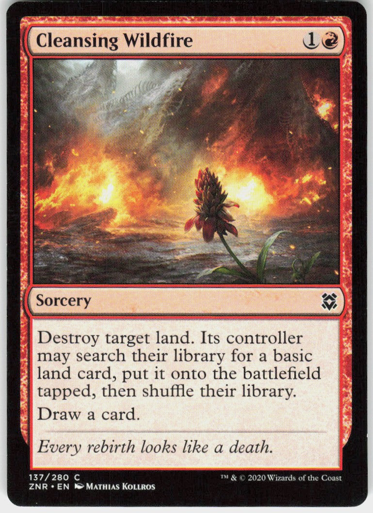 Cleansing Wildfire #137 NM