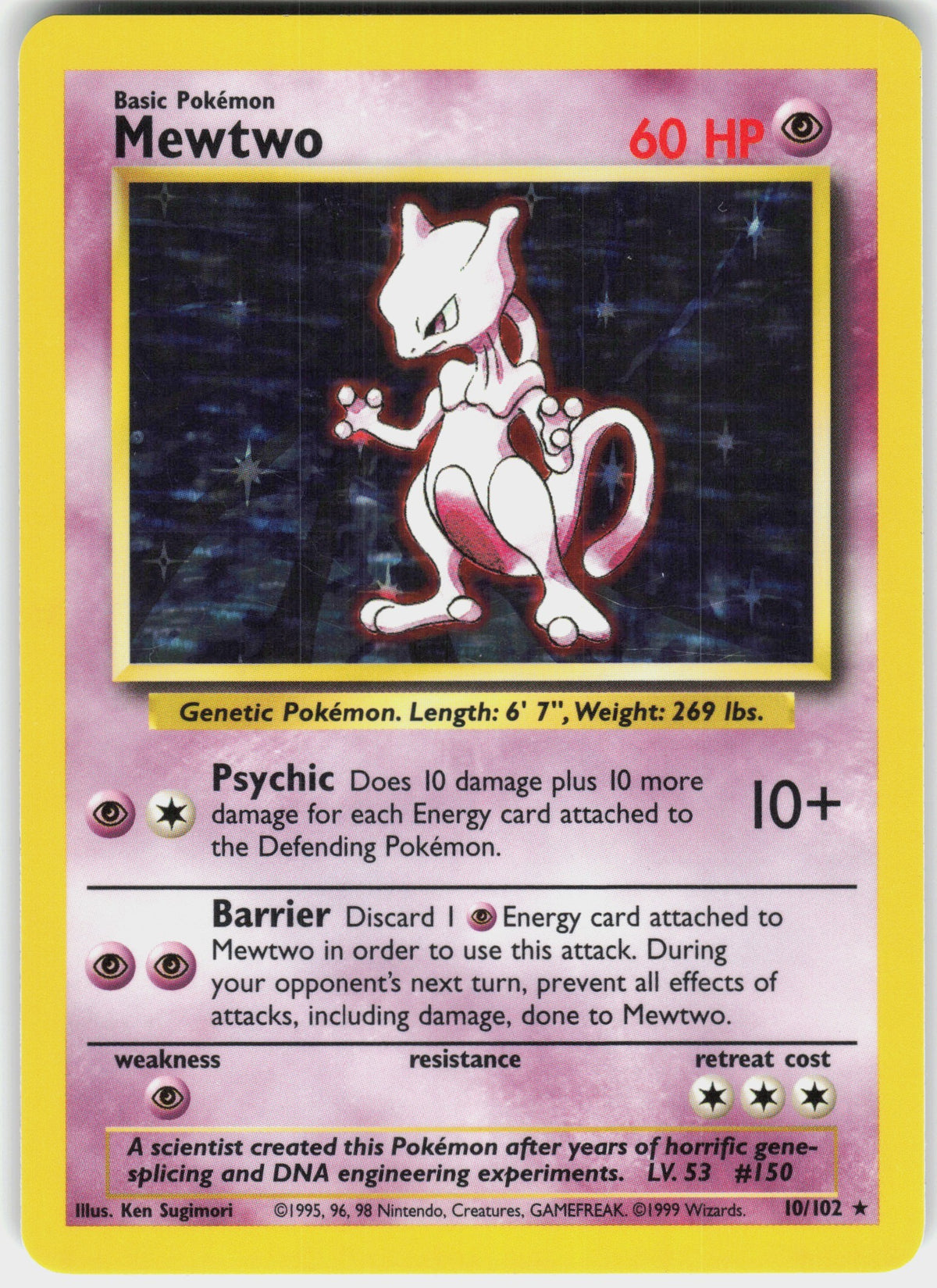Mewtwo #10 NM