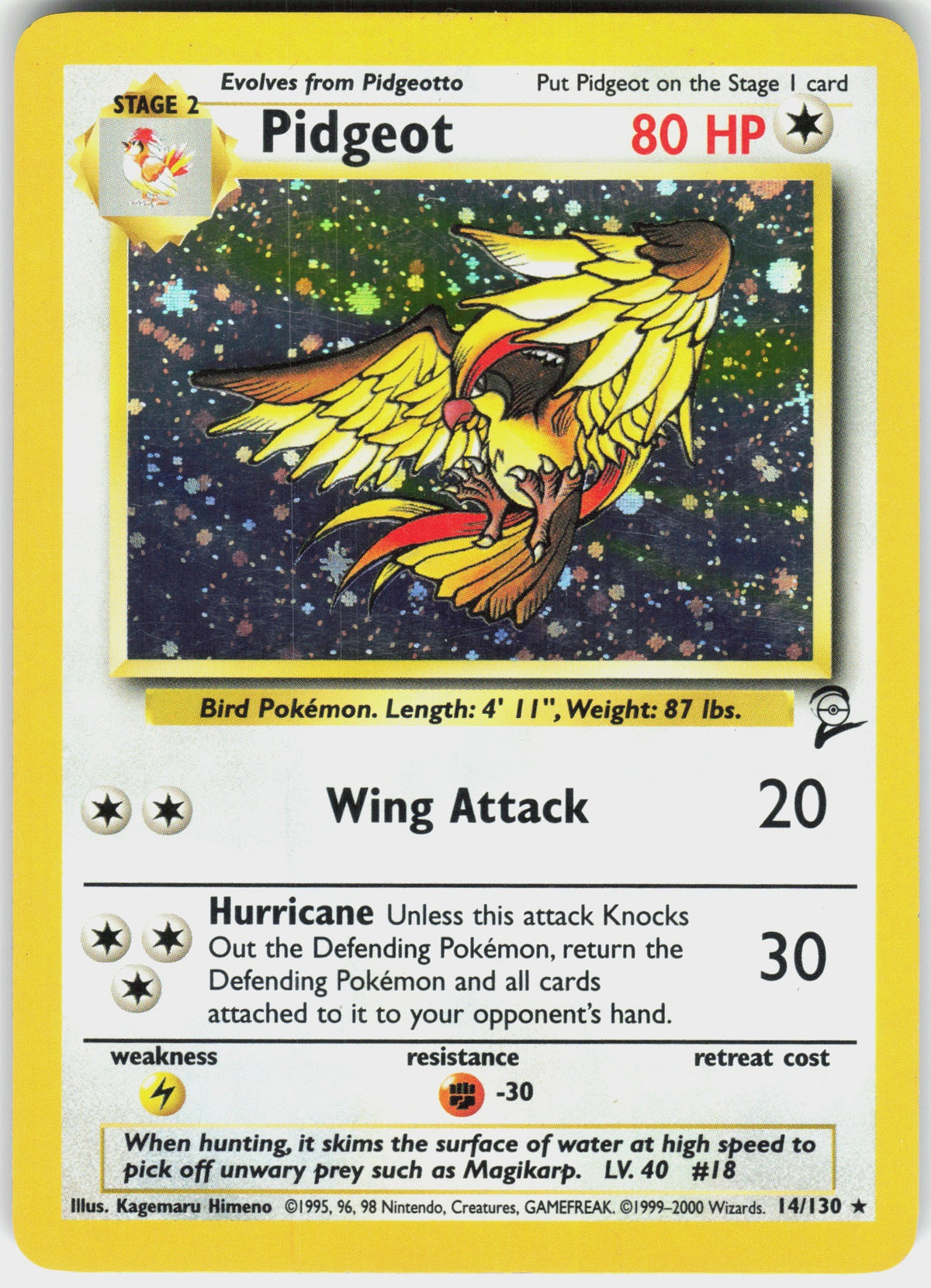 Pidgeot #14 LP