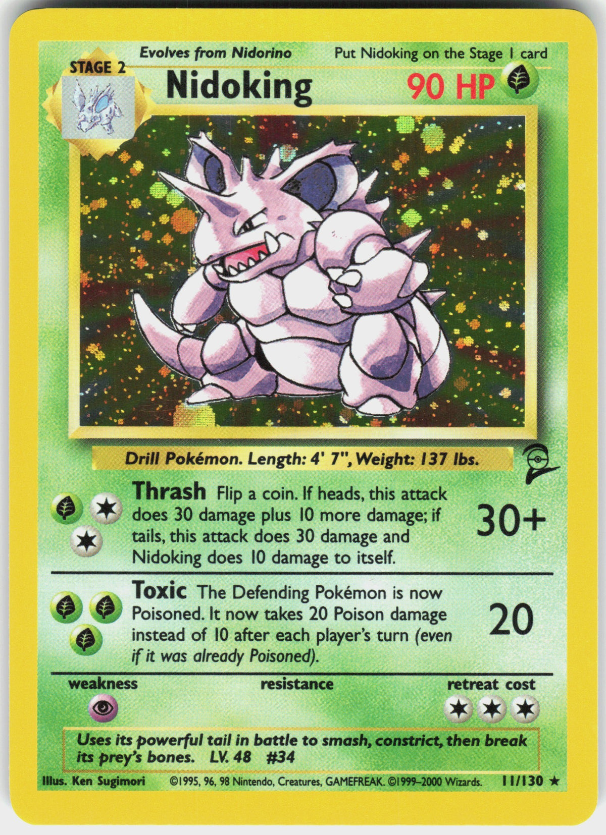 Nidoking #11 NM
