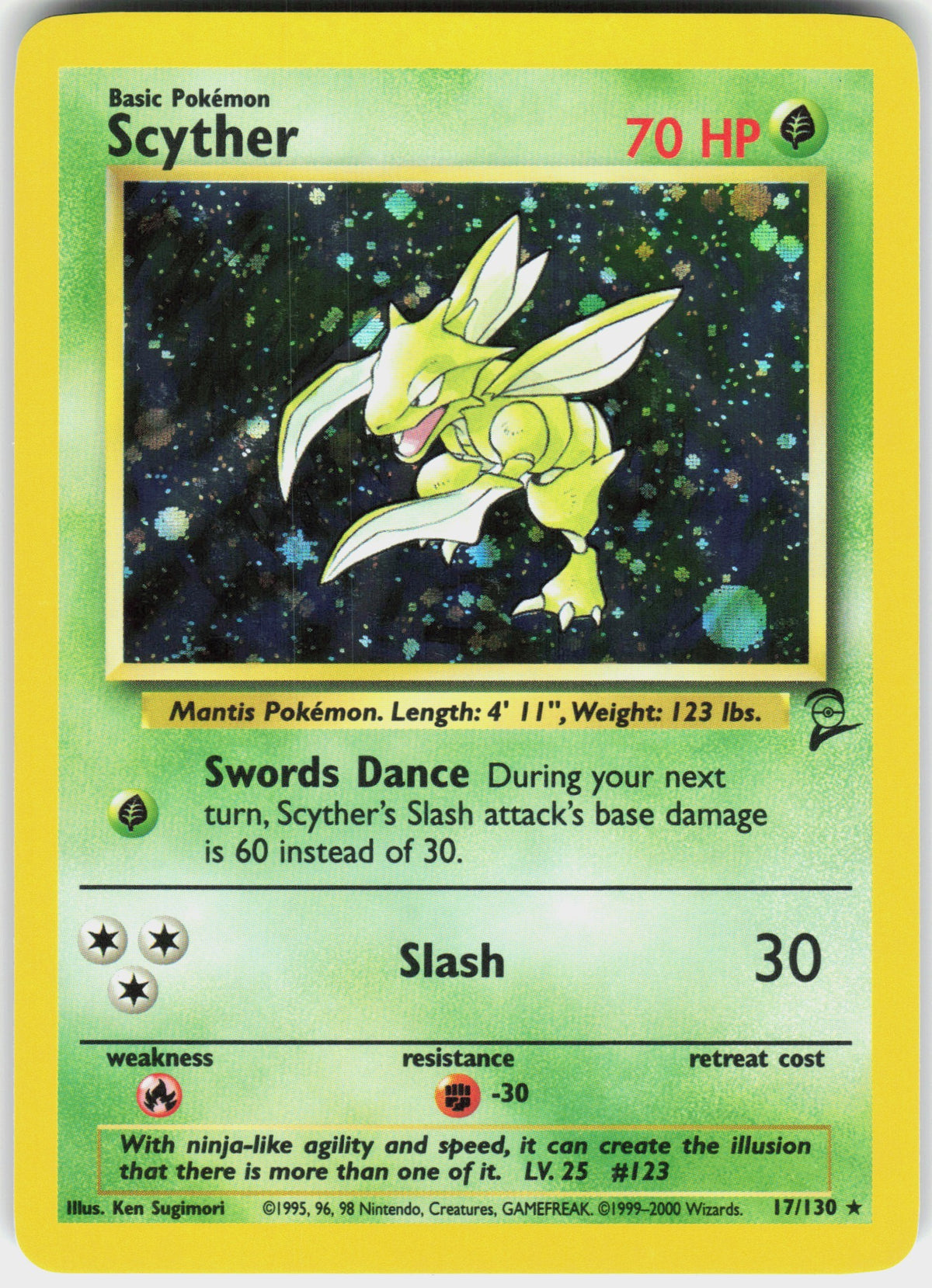 Scyther #17 NM