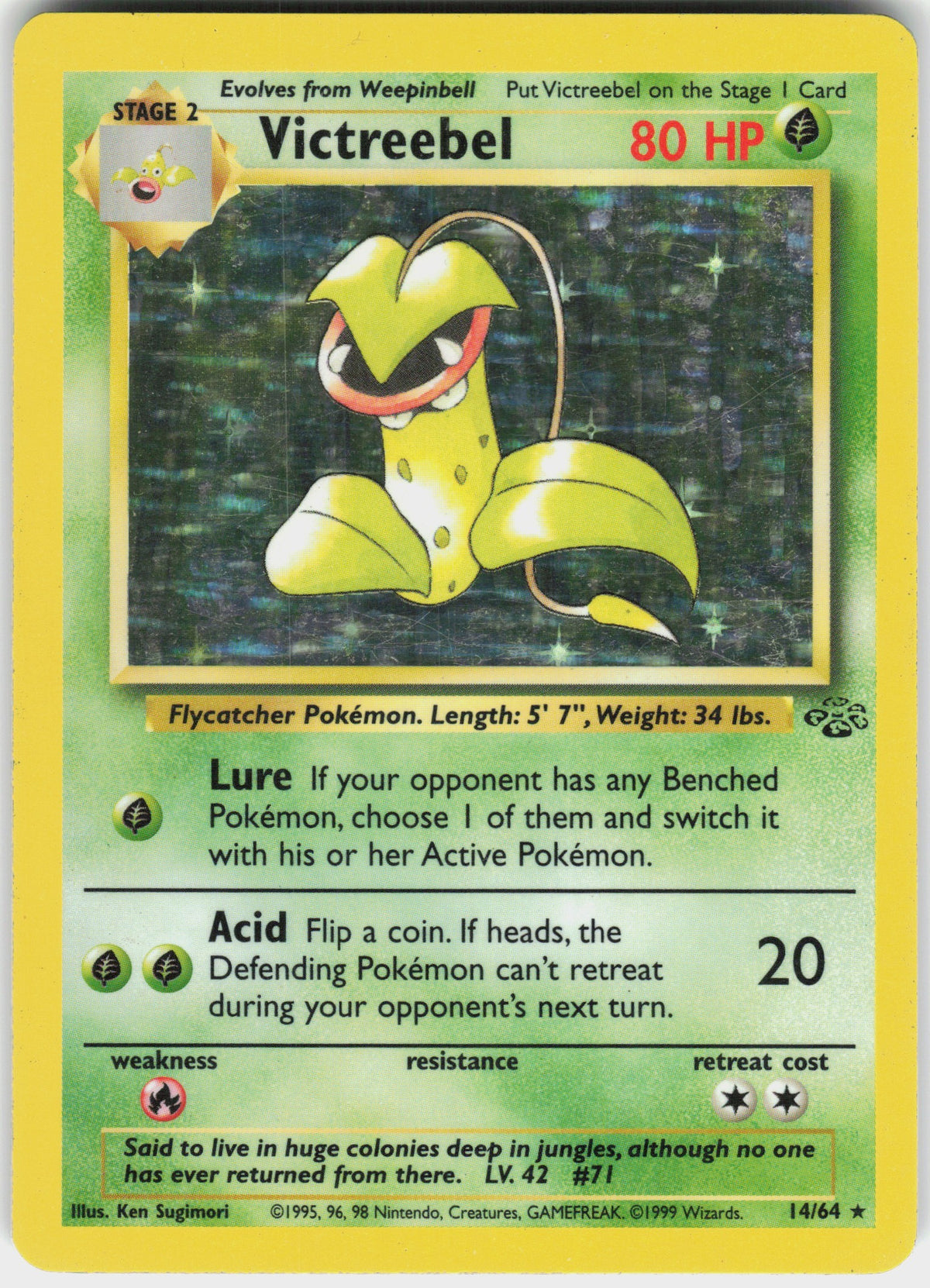 Victreebel #14 LP