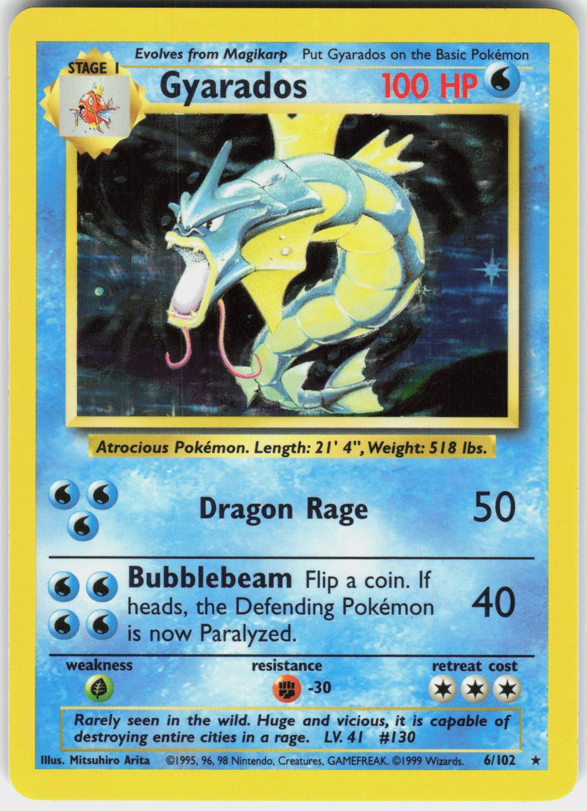 Gyarados #6 NM