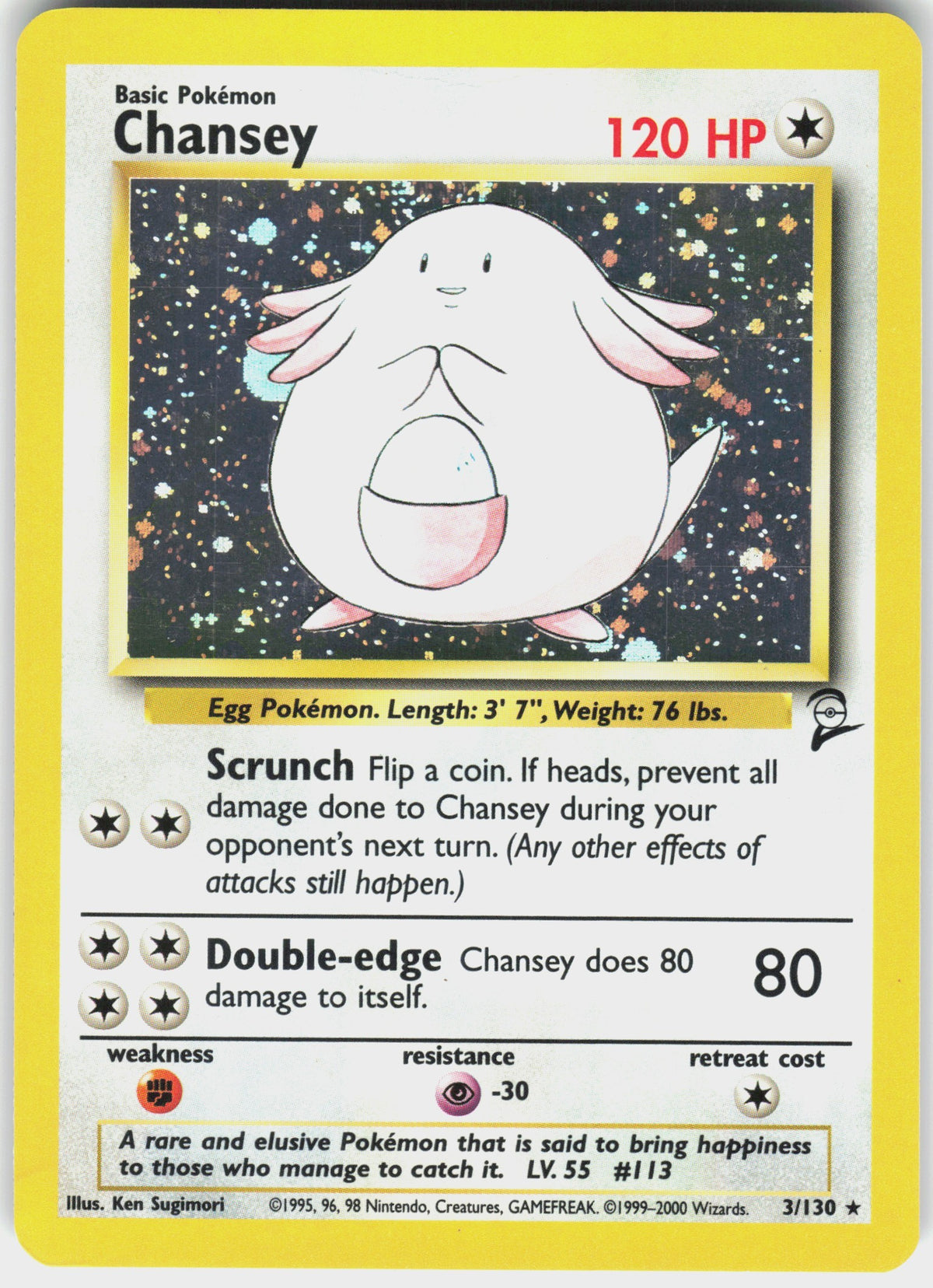 Chansey #3 NM