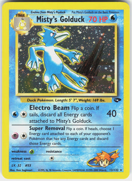 Misty's Golduck #12 NM