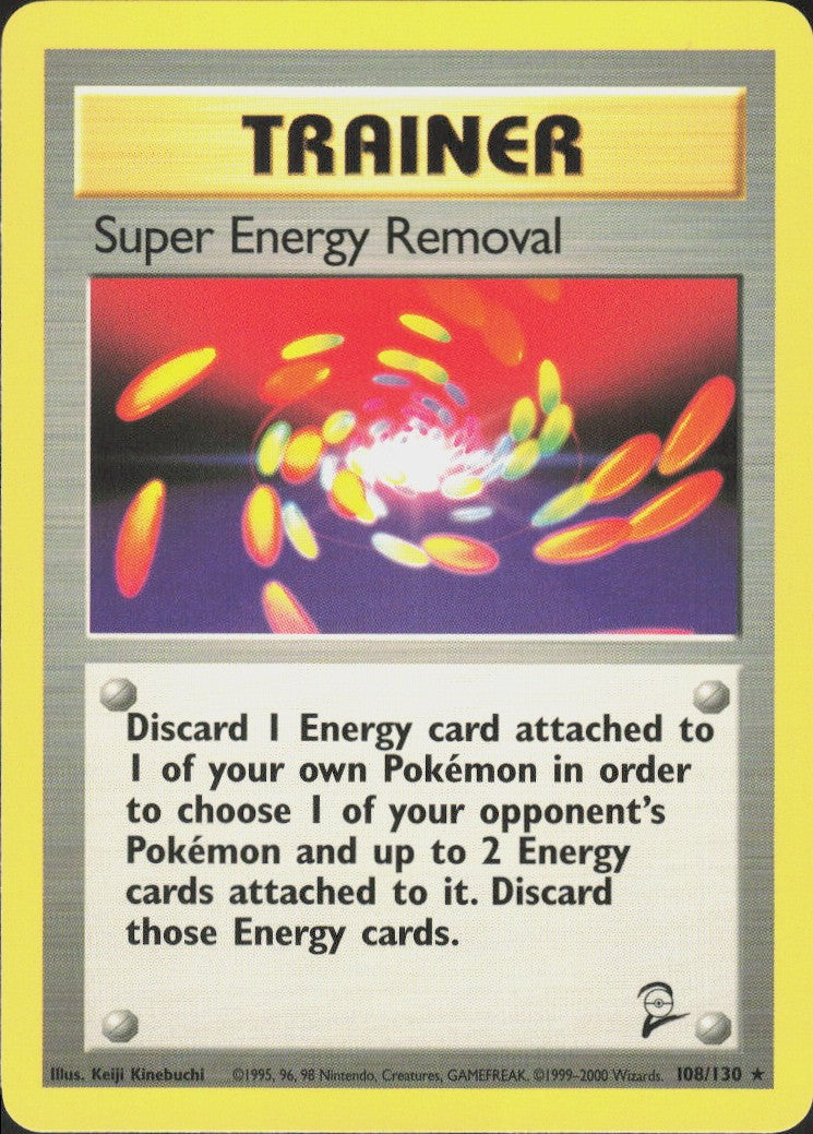 Super Energy Removal #108 NM