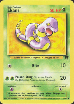 Ekans #56 NM