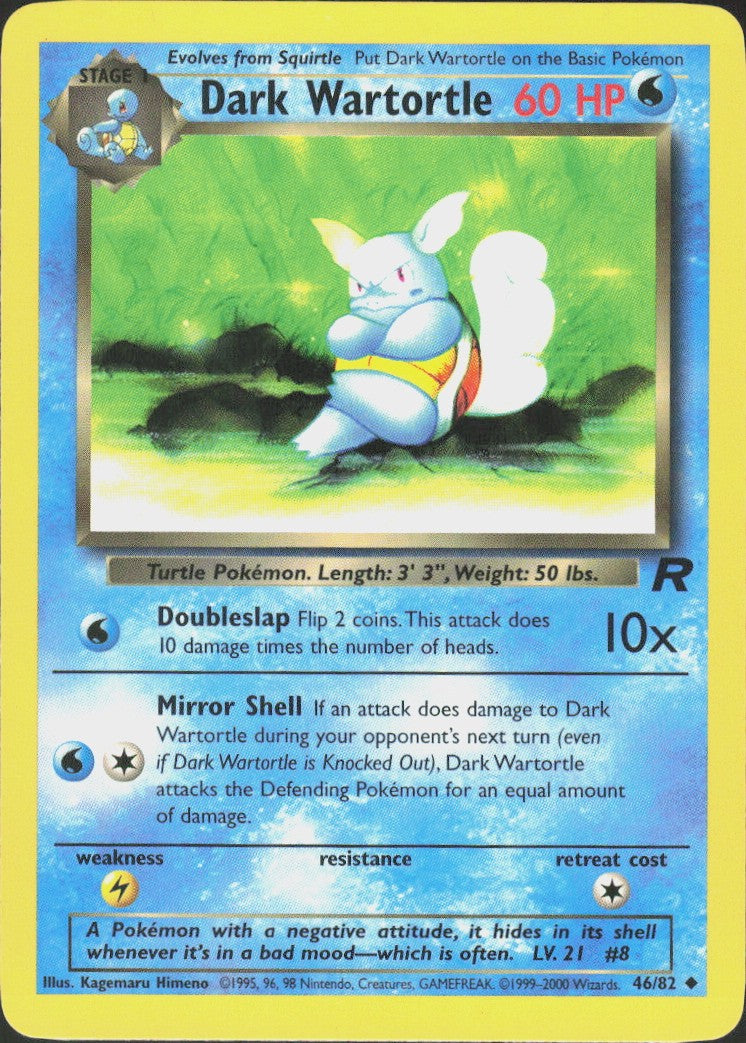 Dark Wartortle #46 NM