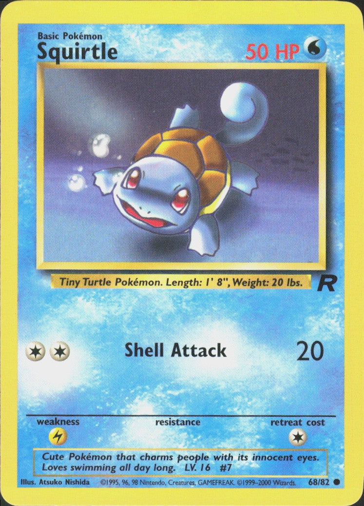 Squirtle #68 NM