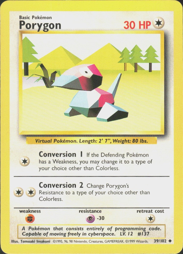 Porygon #39 NM