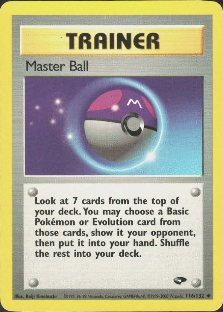 Master Ball #116 NM