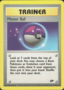 Master Ball #116 NM