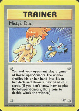 Misty's Duel #123 NM