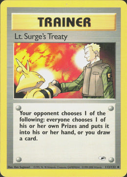 Lt. Surge's Treaty #112 NM