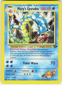 Misty's Gyarados #13 NM