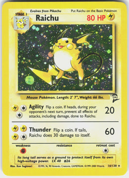 Raichu #16 NM