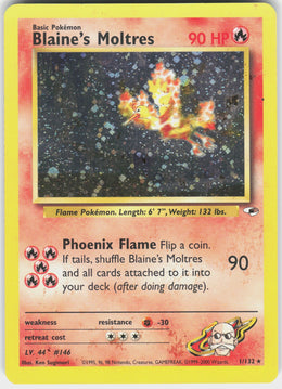 Blaine's Moltres #1 NM