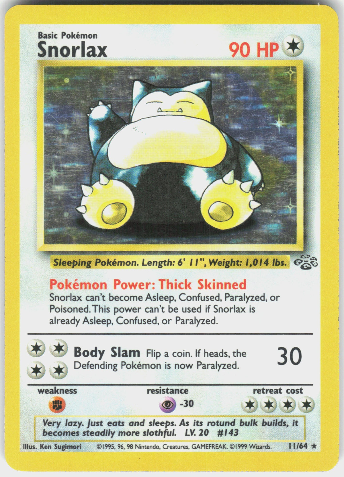Snorlax #11 LP