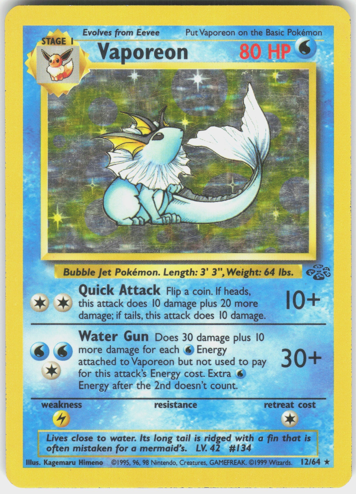 Vaporeon #12 MP