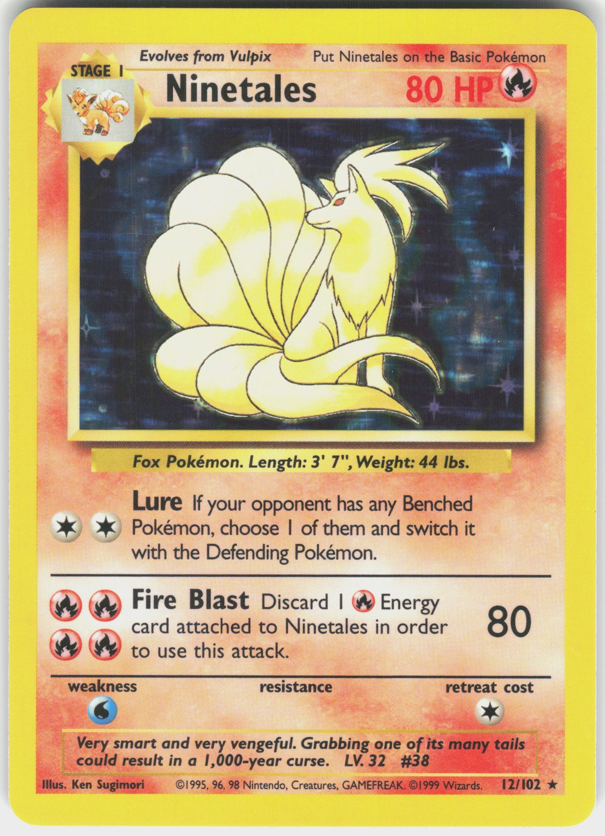 Ninetales #12 LP