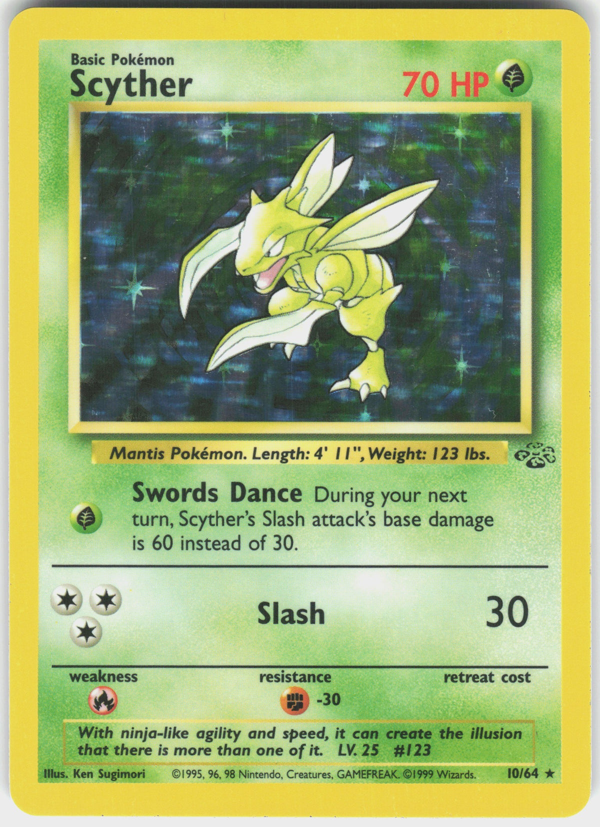 Scyther #10 NM