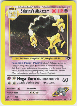 Sabrina's Alakazam #16 NM