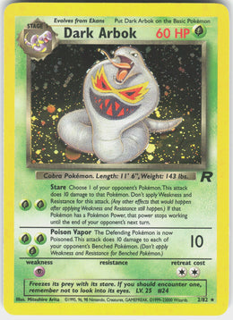 Dark Arbok #2 NM