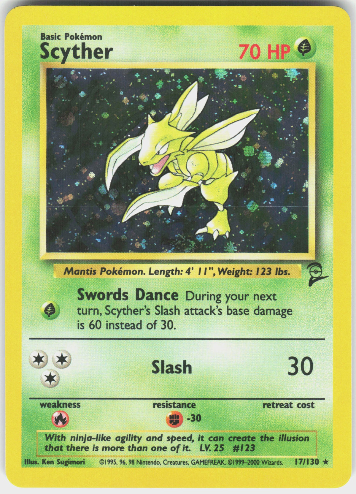 Scyther #17 NM